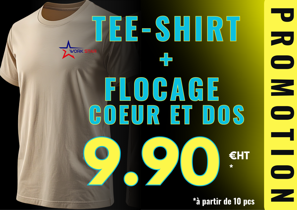 OFFRE EXCEPTIONNELLE - tee-shirt personnalisé !