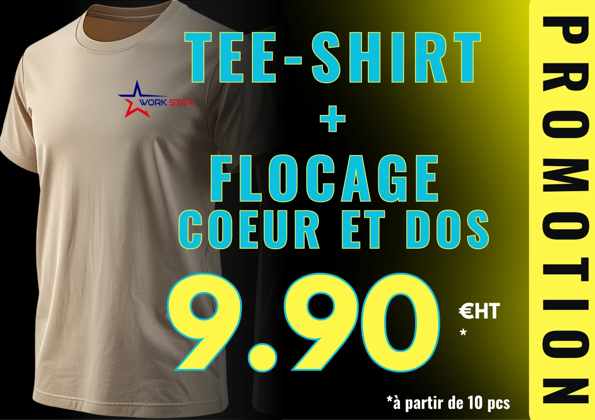 OFFRE EXCEPTIONNELLE - tee-shirt personnalisé !